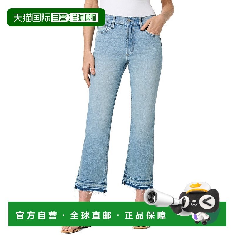 自营 JOE'S Jeans High Rise Crop Bootcut Kigali Jean - multi