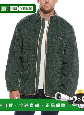 自营Scotch & Soda Fashion Sherpa Jacket - green 美国奥莱直发