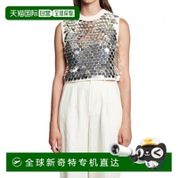 自營(yíng) eleven sixCora Sequin Tank In Silver - silver 【美國(guó)奧