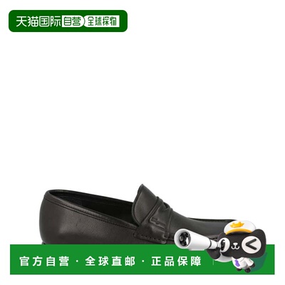 自营salvatore ferragamoConor Penny Loafers - black 美国奥莱