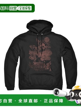 自营 gildan人 Somber Power 成人套头连帽衫/连帽运动衫 - 黑色