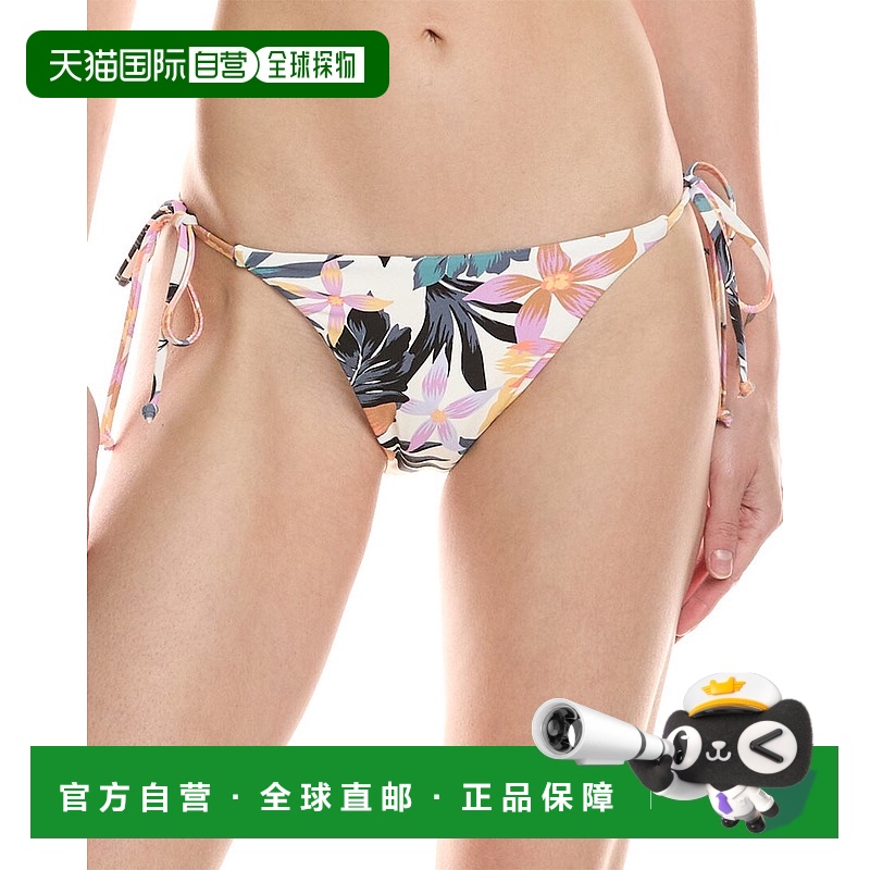 自营 Volcom Tropicabana全比基尼底部-白色 美国奥莱直发