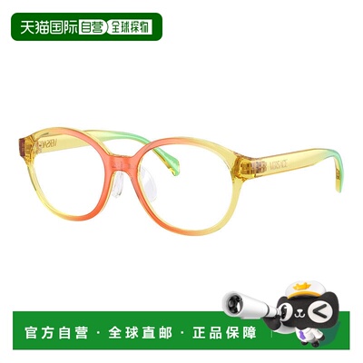 自营Versace Eyeglasses Round Full Rim, Transparent Frame And