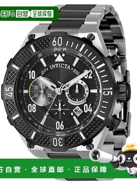 自营Invicta Men's Aviator 50mm Silver Tone Quartz Watch - si
