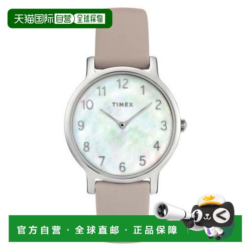 自营timex753048875719 Women's Transcend White Round 32mm - w