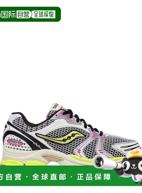 自营Saucony Progrid凯旋4号白色/Fluo S70704-14男式白色 美国奥