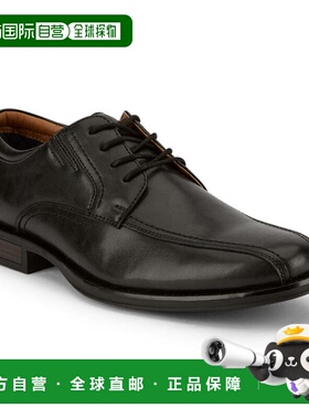 自营 Dockers男式Geyer连衣裙牛津跑鞋-黑色 美国奥莱直发男鞋