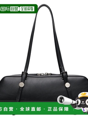 1h可退 香港直邮潮奢 Marni 玛尼 女士 黑色 Dot Long 单肩包 SBM