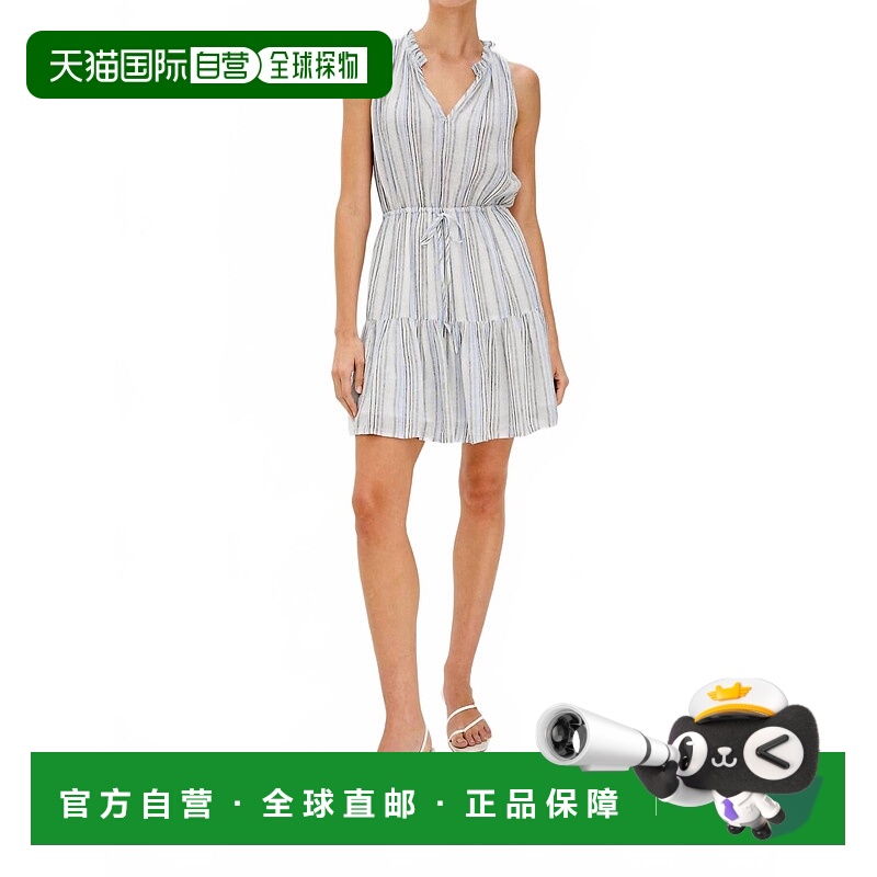 自营railsAlbany Mini Dress In Antibes Stripe - antibes strip