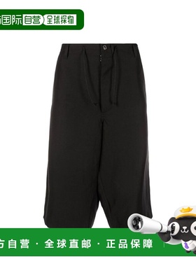 自营Maison Margiela Linen Bermuda Men's Shorts - black 美国