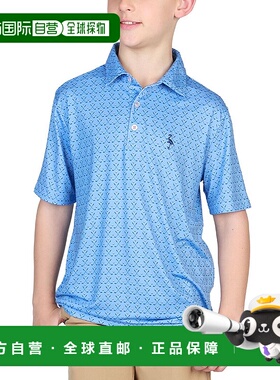 自营 TailorByrd性能Polo衫-蓝色 美国奥莱直发