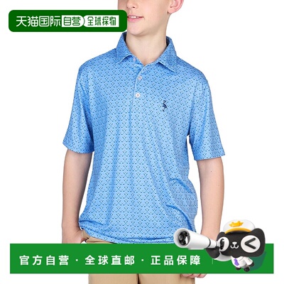自营 TailorByrd性能Polo衫-蓝色 美国奥莱直发