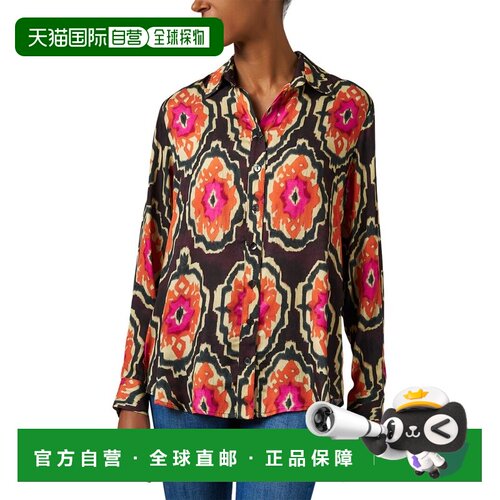 自营Finley Monica Medallion Print Blouse - multi 美国奥莱直