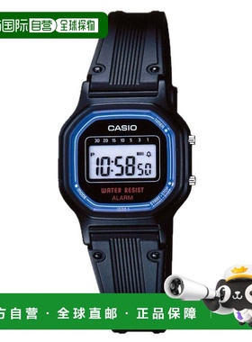 自营Casio Women's Classic Digital Watch with Black Case - LA