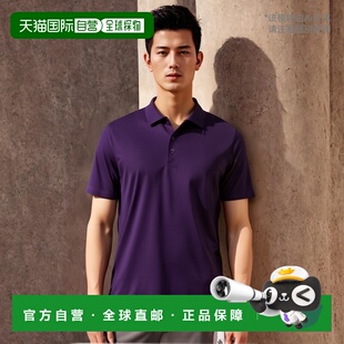 Buck Forge 学院紫色 Cutter 美国奥 衫 Polo 自营 弹力男式