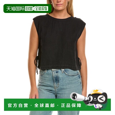 自营Velvet by Graham & Spencer Tavia Sleeveless Woven Linen