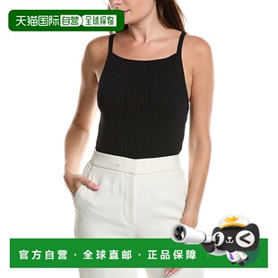 自营 Kenneth Cole条纹背心-黑色 美国奥莱直发性感吊带