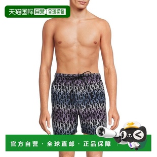 Swim Trunks Ombre Lagerfeld Prin Black Paris 自营Karl Men
