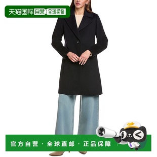 Wool Walker Blend Coat 美国奥莱直发 自营Via blue Spiga