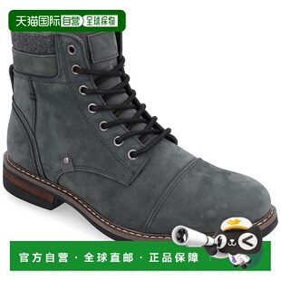 自营 Territory Yukon Cap Toe Ankle Boot - navy 美国奥莱直发