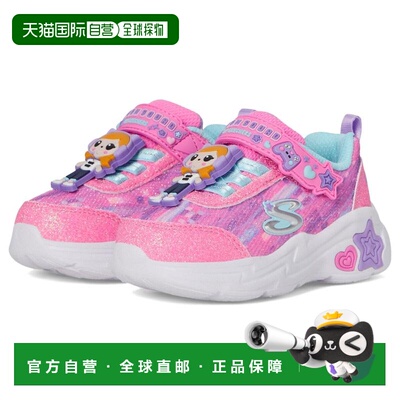 自营 SKECHERS KIDS Snuggle Sneaks Skech Squad 302214N 运动鞋