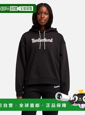 自营timberland女式诺斯伍德抓背连帽衫-黑色 美国奥莱直发卫衣
