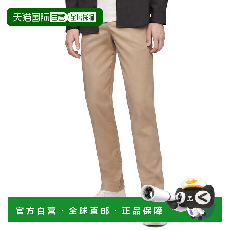 1h可退 【美国直邮】Calvin Klein|男士修身现代弹力斜纹布裤裤子