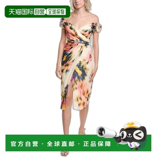 白色 自营 中长连衣裙 Ruiz 美国奥莱直发 Carla