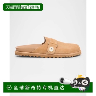 绒面骡 自营 女式 jimmy 美国奥莱直发 choo饼干中