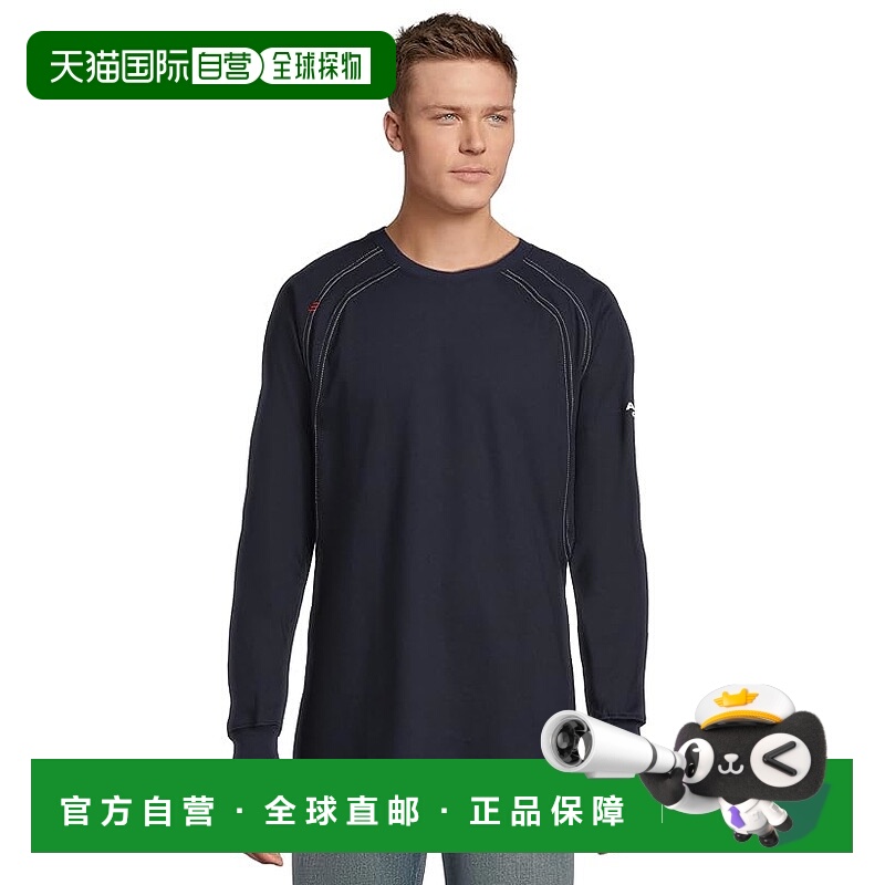 1h可退 香港直邮潮奢 ariat 男士 Big&Tall FR 工装水手领T恤