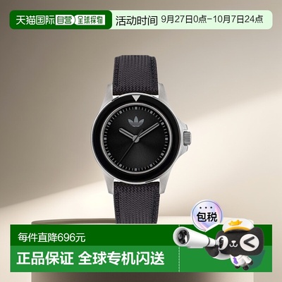 【美国直邮】adidas 男士 Originals Expression One 黑色表盘手