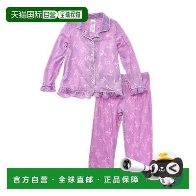 自营Rene Rofe 2pc Warm & Fuzzy Pajama Set - white 美国奥莱直