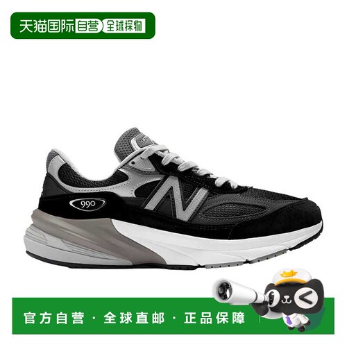 自营New Balance美国制造990 V6黑色/白色M990BK6男士-黑色 美国