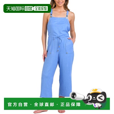 自营La Blanca Jumpsuit Coverup - blue 美国奥莱直发