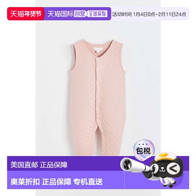 自营babycottonsMat Overalls - pink 美国奥莱直发