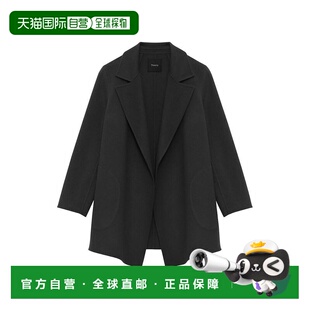 1h可退 【美国直邮】Theory Clairene羊毛羊绒大衣 女士休闲毛呢