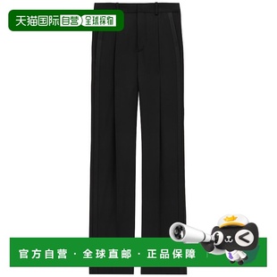 Laurent Saint 圣罗兰 男士 1h可退 高腰礼服长裤 香港直邮潮奢