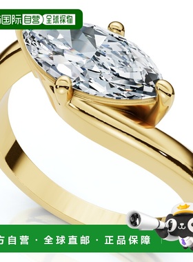 自营pompeii31Ct Marquise Diamond Solitaire Curve East To Wes