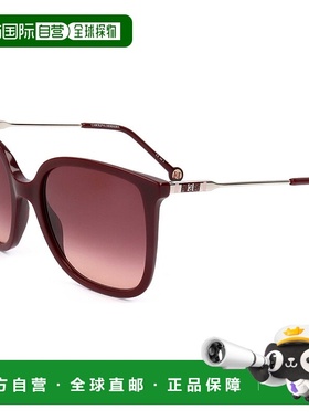 自营Carolina Herrera女式56毫米红色太阳镜-红色 美国奥莱直发