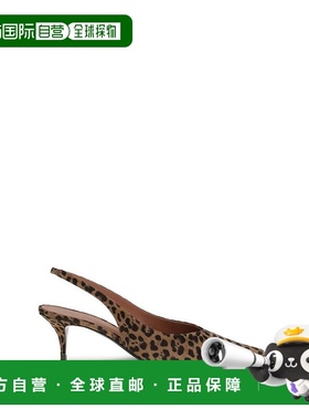 自营Amina Muaddi Calf Leather Bos Taurus Platform Women's Pu