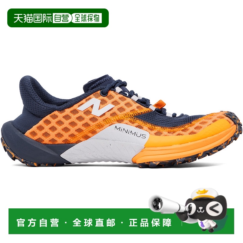1h可退 香港直邮潮奢 New Balance  男士 海军蓝 & 橙色 Minimus
