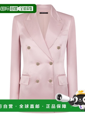 自营Tom Ford Womens Wallis Double Breasted Jacket In Pink -