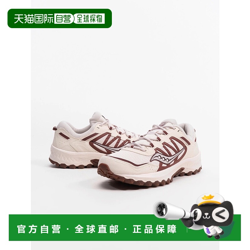 自营Saucony Grid Peak S70814-2 Sneakers Men's Cream Low Top