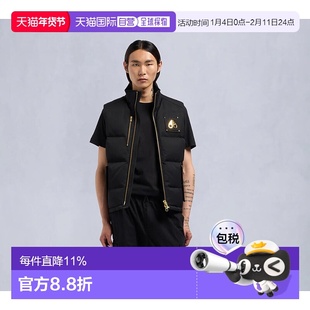 Moose Knuckles小剪刀 WESTMOUNT VEST 男士立领金标拉链羽绒马甲