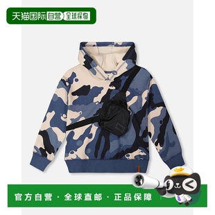 Fleece deuxHooded Sweatshirt with Bag 自营deux Crossbody par