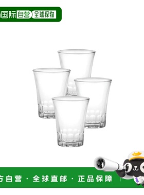 自营Duralex Amalfi Glass Tumbler, Set of 4 - clear 美国奥莱