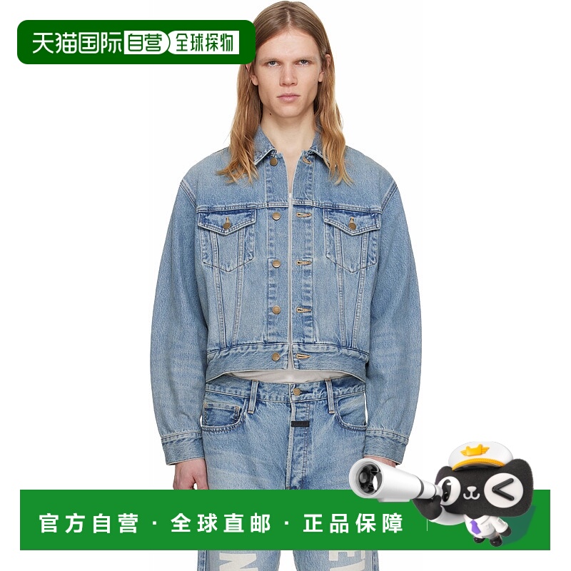 1h可退 香港直邮潮奢 essentials fear of god 男士 蓝色卡车司机