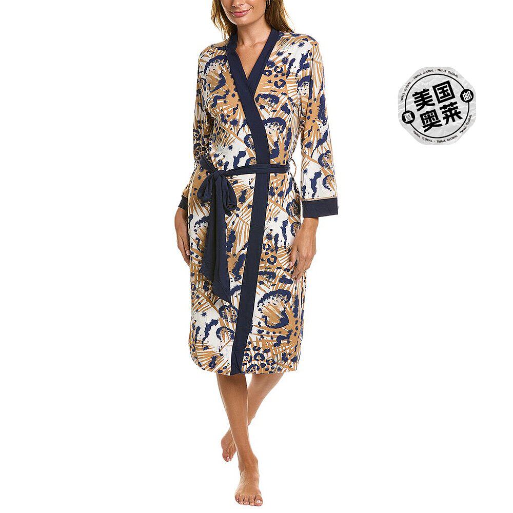 Hale Bob Printed Robe - brown 【美国奥莱】直发