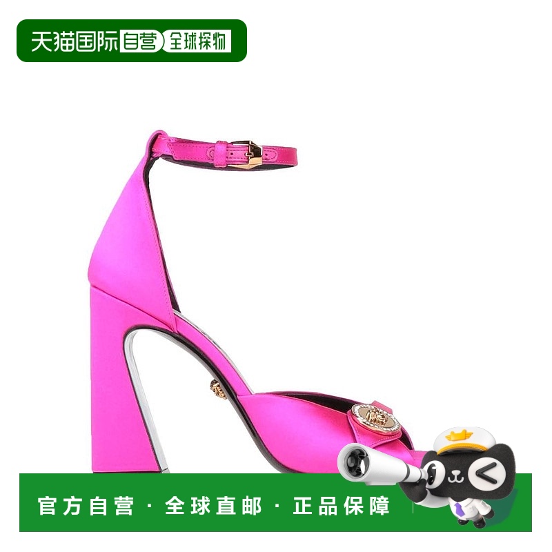 1h可退 【美国直邮】Versace/范思哲女士时装凉鞋方头真皮时尚舒