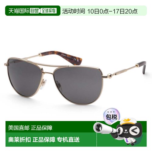 自营Burberry Women's 60 mm Gold Sunglasses - light gold 美国